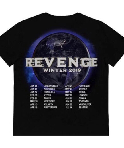 Revenge Gallery World Winter 2019 Tee Black