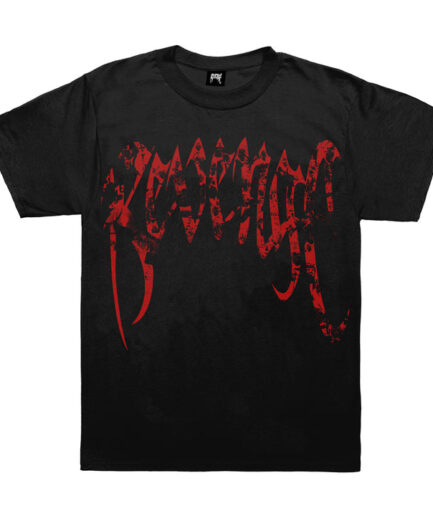 Revenge x Juice Wrld Collage T Shirt Black