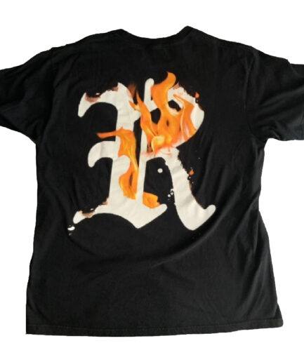 Revenge Flame R logo T-Shirt